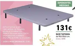 Merkamueble Base tapizada oferta