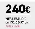 Merkamueble Mesa estudio oferta