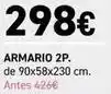 Merkamueble Armario 2p oferta