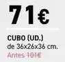 Merkamueble Cubo oferta
