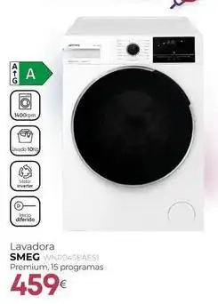 Tien 21 Smeg - lavadora wnp04seaes11 premium oferta