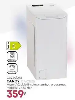 Tien 21 Candy - lavadora tca4730ss oferta