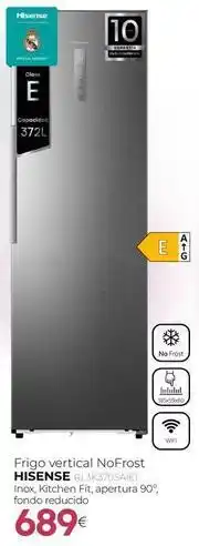 Tien 21 Hisense - frigo vertical no frost oferta