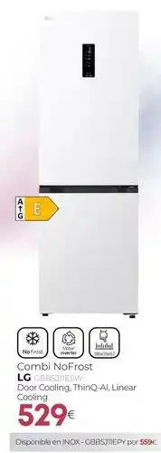 Tien 21 Lg - combi no frost oferta