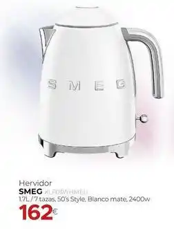 Tien 21 Smeg - hervidor oferta