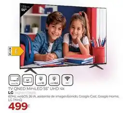 Tien 21 Lg - tv qned miniled 55 uhd 4k oferta