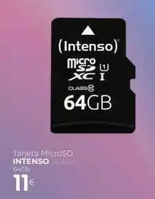 Tien 21 Intenso - tarjeta microsd oferta