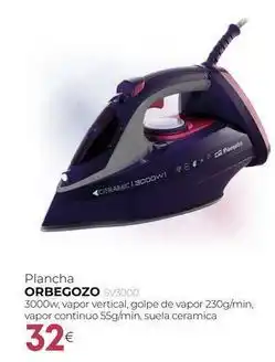 Tien 21 Orbegozo - plancha sv3000 oferta