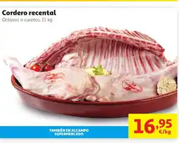 Alcampo Cordero recental oferta