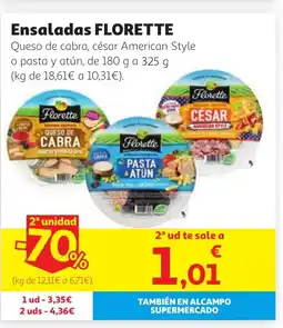 Alcampo FLORETTE Ensaladas oferta