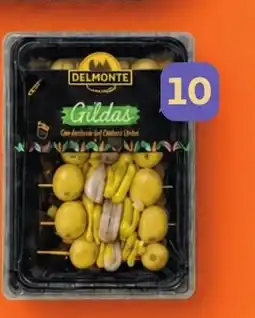 Alcampo DELMONTE Gildas anchoa piparra extra Gourmet oferta