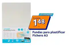 Action Fundas para plastificar fichero a3 oferta