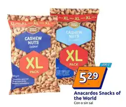Action Snacks of the world - anacardos oferta