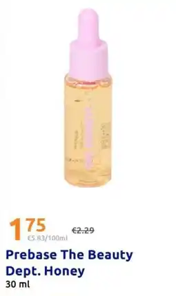 Action The beauty dept - prebase honey oferta