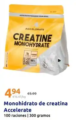 Action Accelerate - monohydrato de creatina oferta