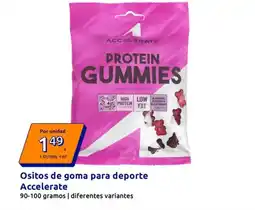 Action Accelerate - ositos de goma para deporte oferta