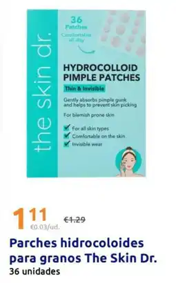 Action The skin dr. - parches hidrocoloides para granos oferta