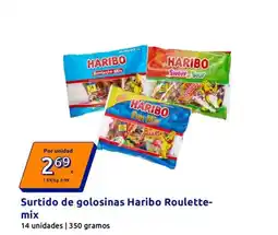 Action Haribo - surtido de golosinas roulette mix oferta