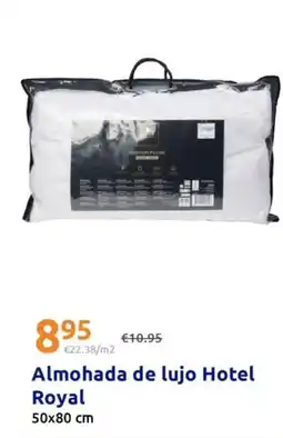 Action Royal - almohada de lujo hotel oferta