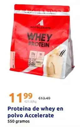 Action Accelerate - proteína de whey en polvo oferta