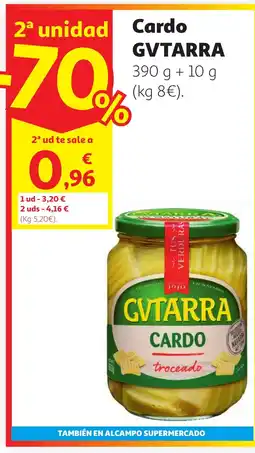 Alcampo GVTARRA Cardo oferta