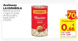 Alcampo LA ESPAÑOLA Aceitunas oferta