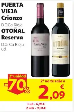 Alcampo PUERTA VIEJA Crianza oferta