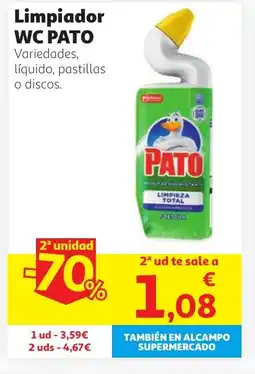 Alcampo WC PATO Limpiador oferta