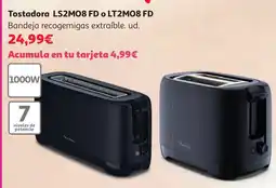 Alcampo Tostadora LS2M08 FD o LT2M08 FD oferta