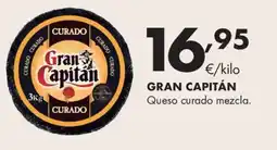 Supermercados Lupa Gran Capitán Queso curado mezcla oferta