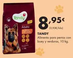 Supermercados Lupa Tandy Alimento para perros con buey y verduras oferta