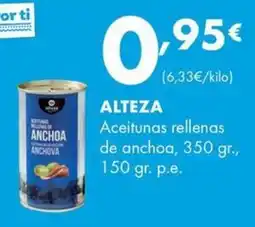 Supermercados Lupa Alteza aceitunas rellenas de anchoa oferta