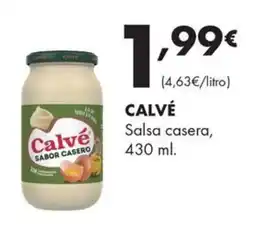 Supermercados Lupa Calvé salsa casera oferta