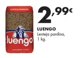 Supermercados Lupa Luengo lenteja pardina oferta