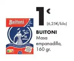 Supermercados Lupa Buitoni masa empanadilla oferta
