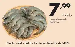 Supermercados Lupa Langostino crudo mediano oferta
