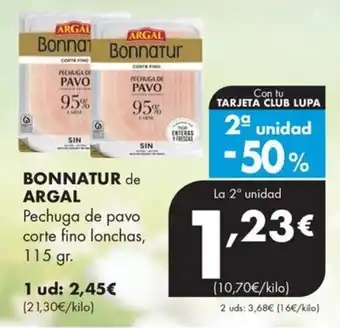 Bonnatur de Argal pechuga de pavo