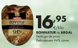 Supermercados Lupa Bonnatur pechuga de pavo oferta