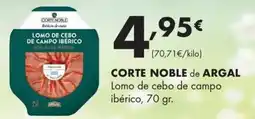 Supermercados Lupa Corte Noble lomo de cebo de campo ibérico oferta