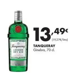 Supermercados Lupa Tanqueray London Dry Gin oferta