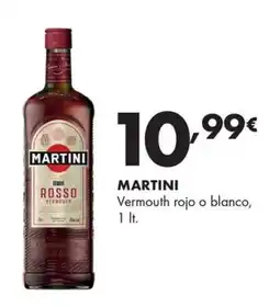 Supermercados Lupa Martini Vermouth rojo o blanco oferta