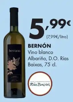 Supermercados Lupa Bernón Vino blanco Albariño oferta