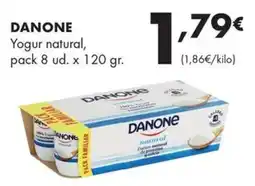 Supermercados Lupa Danone yogur natural oferta