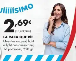 Supermercados Lupa la vaca que ríe quesitos oferta