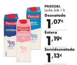 Supermercados Lupa Pascual Leche oferta