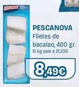Supermercados Lupa Pescanova filetes de bacalao oferta