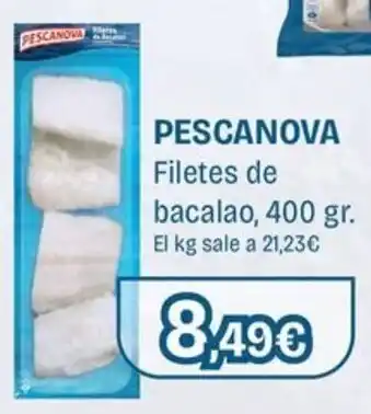 Pescanova filetes de bacalao