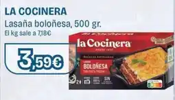 Supermercados Lupa la Cocinera lasaña boloñesa oferta