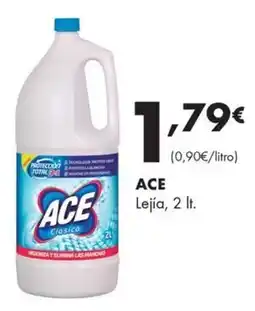 Supermercados Lupa Ace lejía oferta