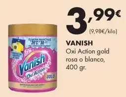 Supermercados Lupa Vanish Oxi Action gold oferta